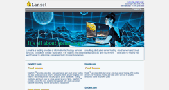 Desktop Screenshot of lanset.com